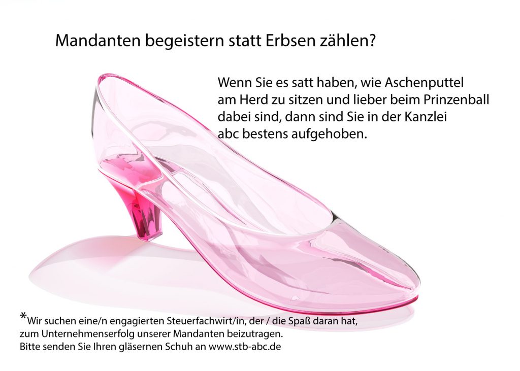Stellenanzeige Aschenputtel